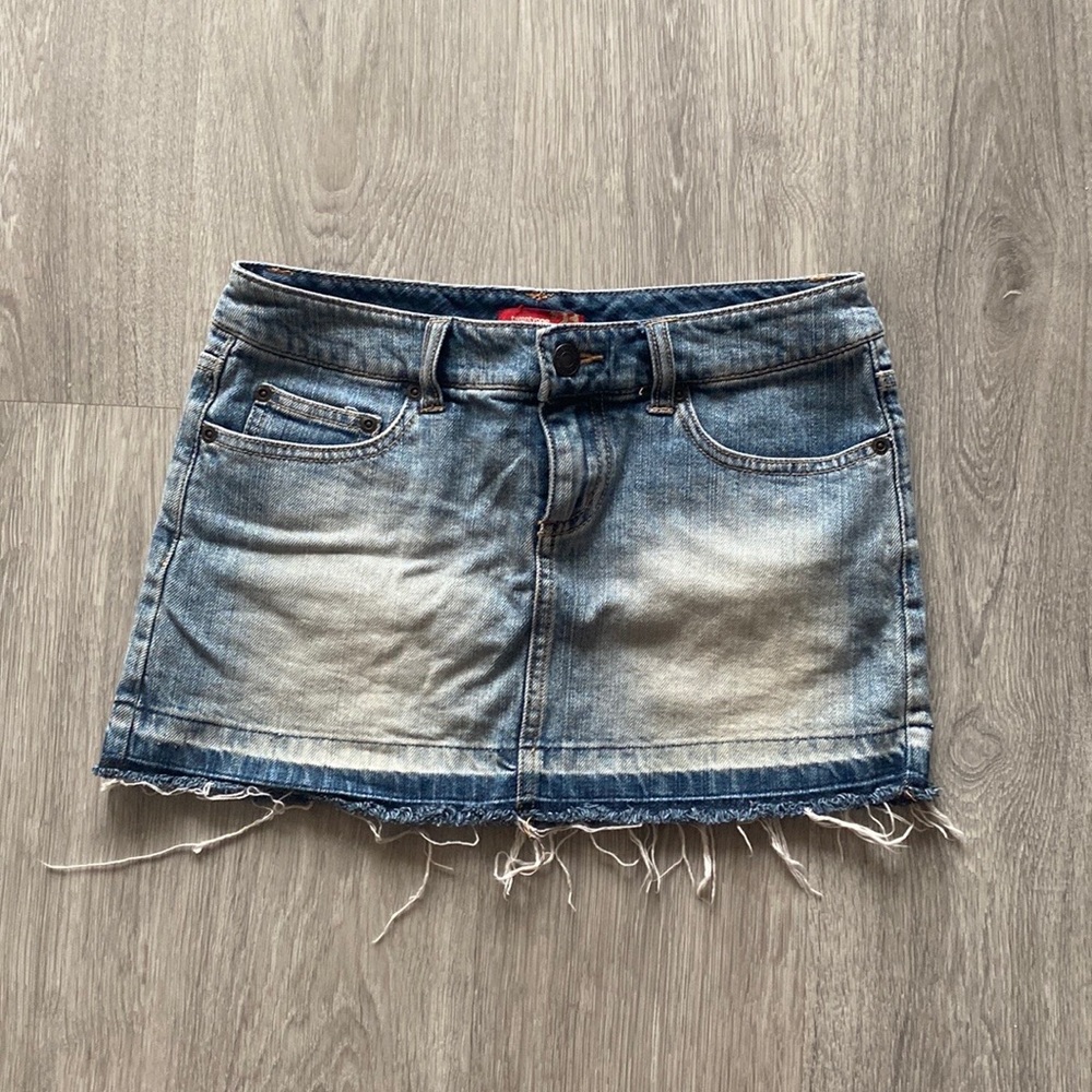 Jean Mini Skirt